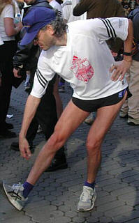 Erwin beim Nürnberger Stadtlauf am 03.10.2001