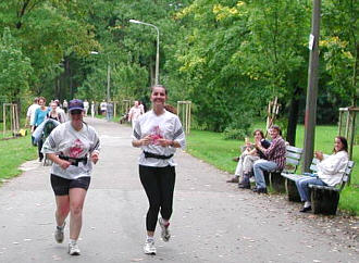 Halbmarathon-Laufgruppe