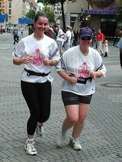 Halbmarathon-Laufgruppe