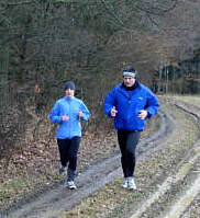 Joggen am Frankenweg